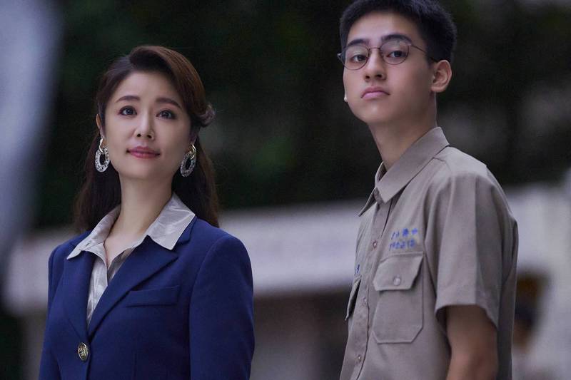 劉敬在劇中飾演林心如兒子。（Netflix提供）