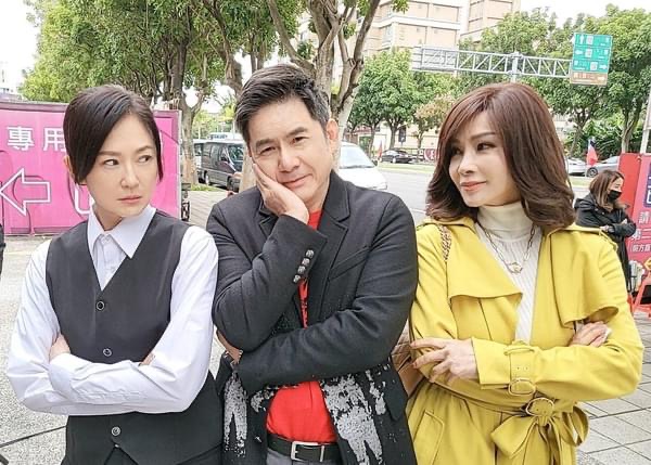 洪都拉斯、陳美鳳、李之勤在《黃金歲月》中有不少對手戲。(民視提供)