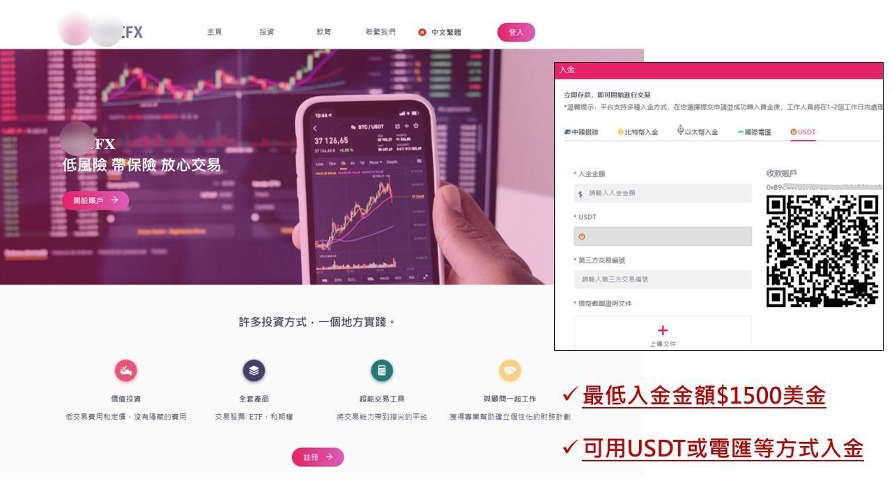 海匯國際去年改名為DRC外匯平台,台灣已有2萬名會員。(刑事局提供)
