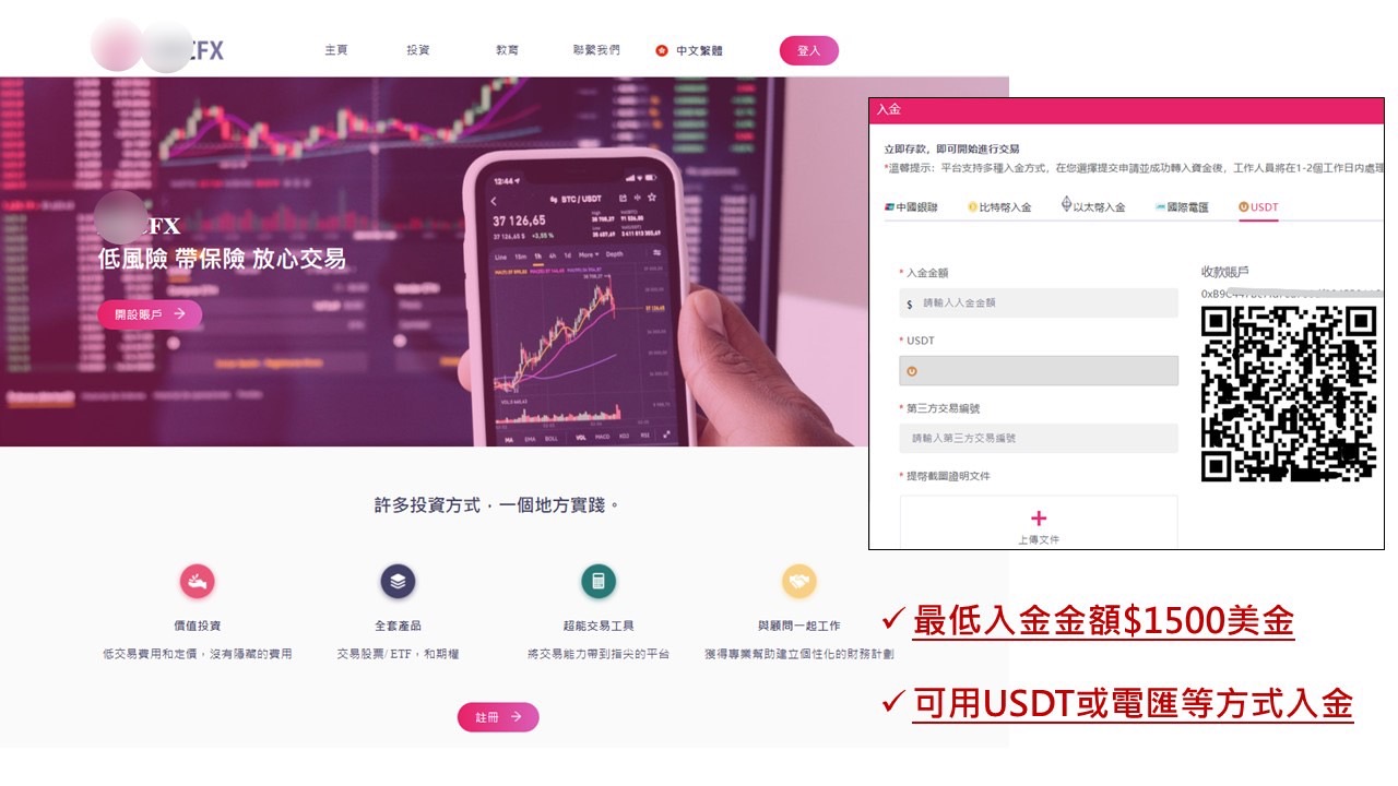 海匯國際去年改名為DRC外匯平台，台灣已有2萬名會員。（刑事局提供）