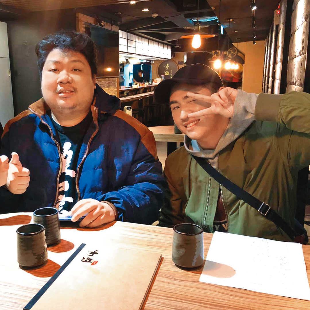 鹿希派(右)與統神(左)同框,結果下場GG。(翻攝自亞洲統神臉書)