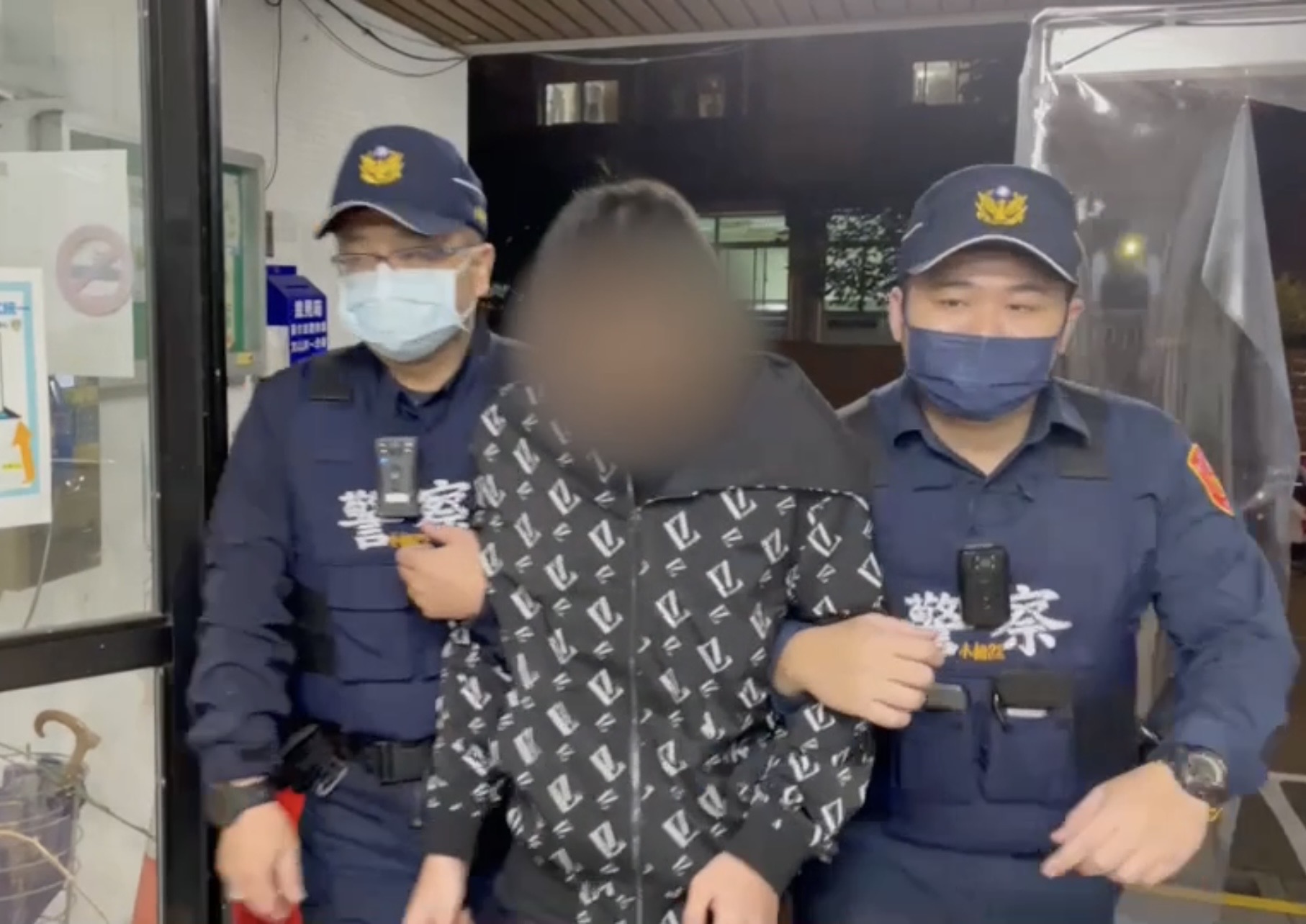 警方循線逮捕6名飆車男子。（警方提供）