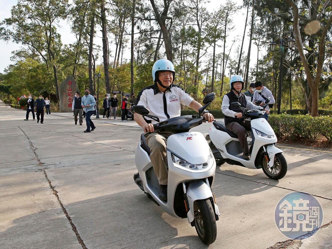 未來金門遊客可運用IONEX電動車輕鬆環金門。