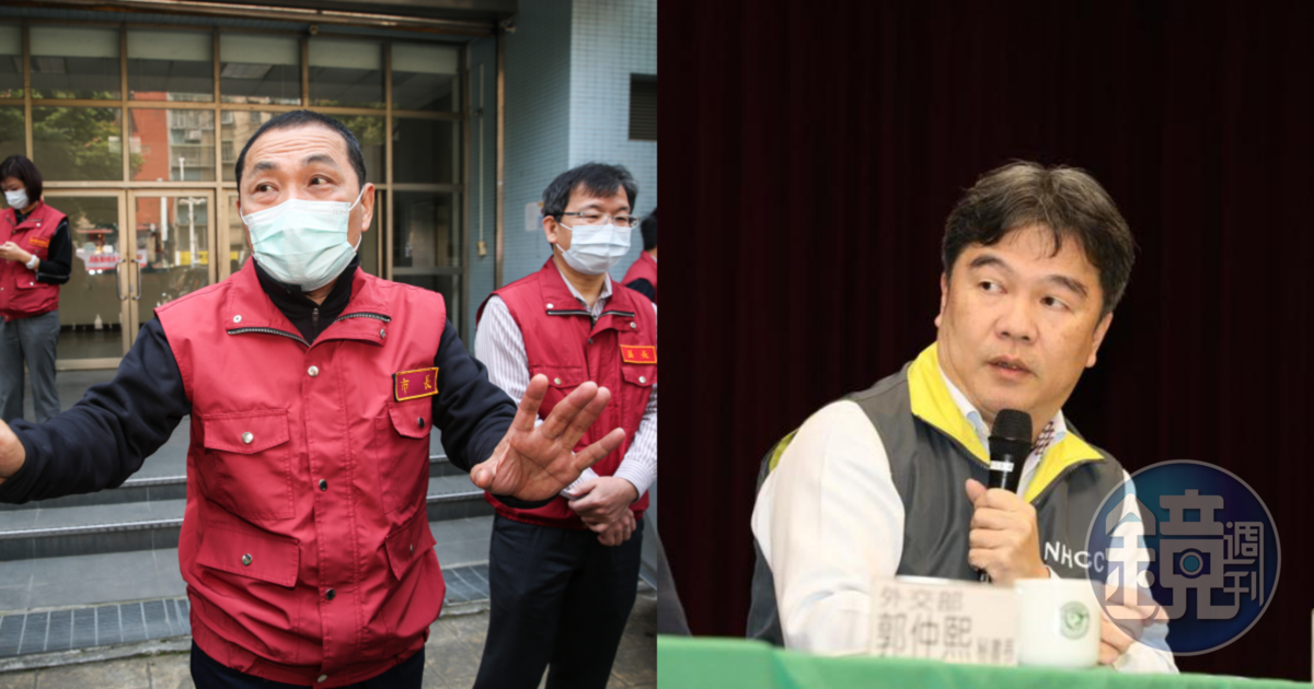 侯友宜針對「雙北叫不動醫院」說重砲反擊,王必勝澄清沒有特地指哪個縣市。(本刊資料照)