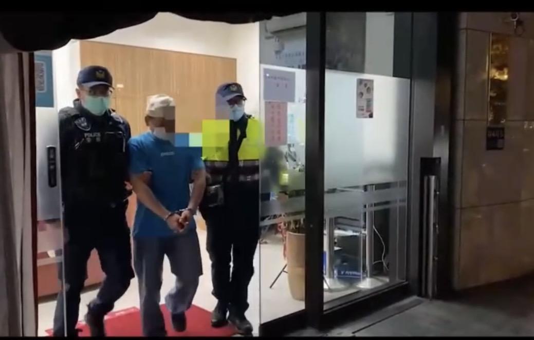 警方依上害罪移送劉男法辦。(警方提供)