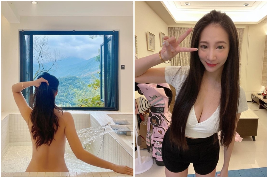 林采緹離婚後仍不時放送辣照給網友福利。（翻攝自林采緹IG）