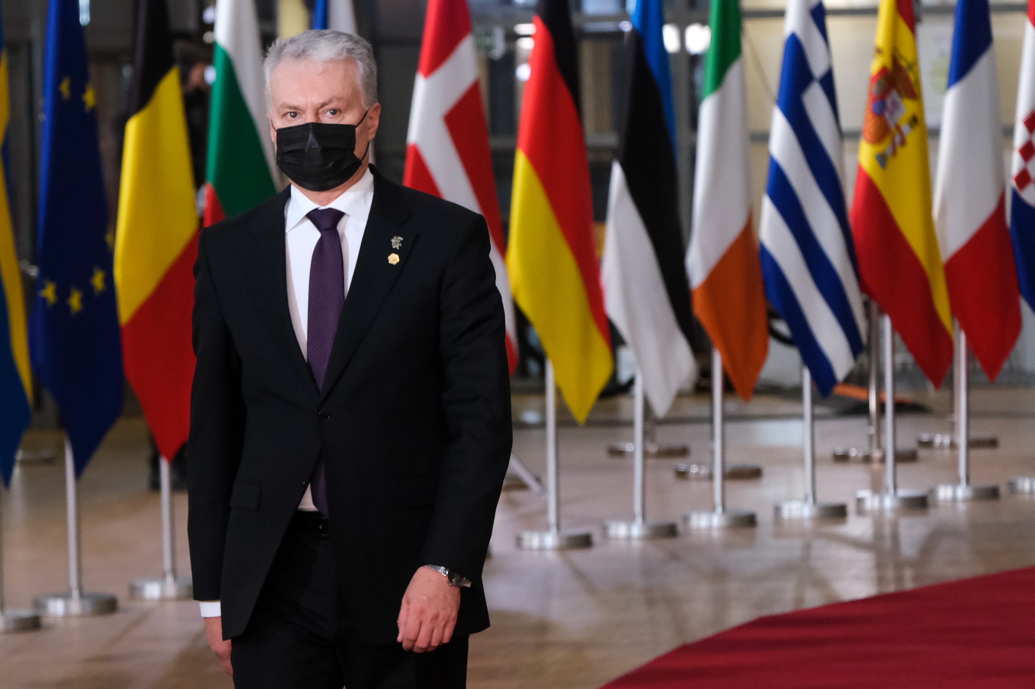 立陶宛總統瑙塞達直言以台灣知名設立代表處是錯誤決定。（翻攝自Gitanas Nausėda推特）