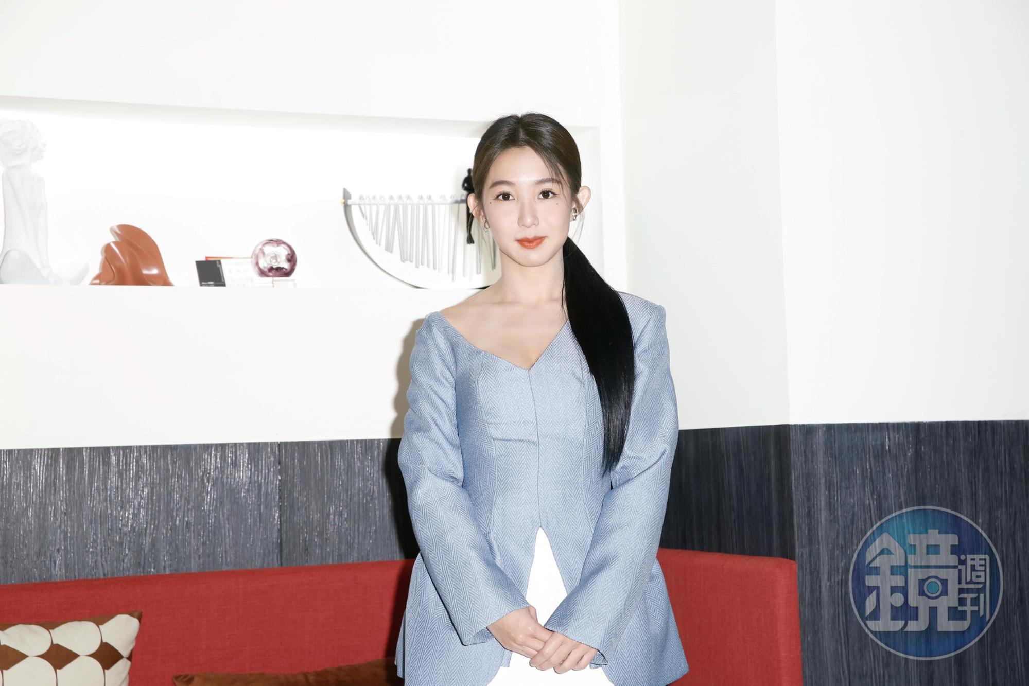 自從演完《未來媽媽》後，郭書瑤表示「結婚生子」已不一定要列在人生清單內。