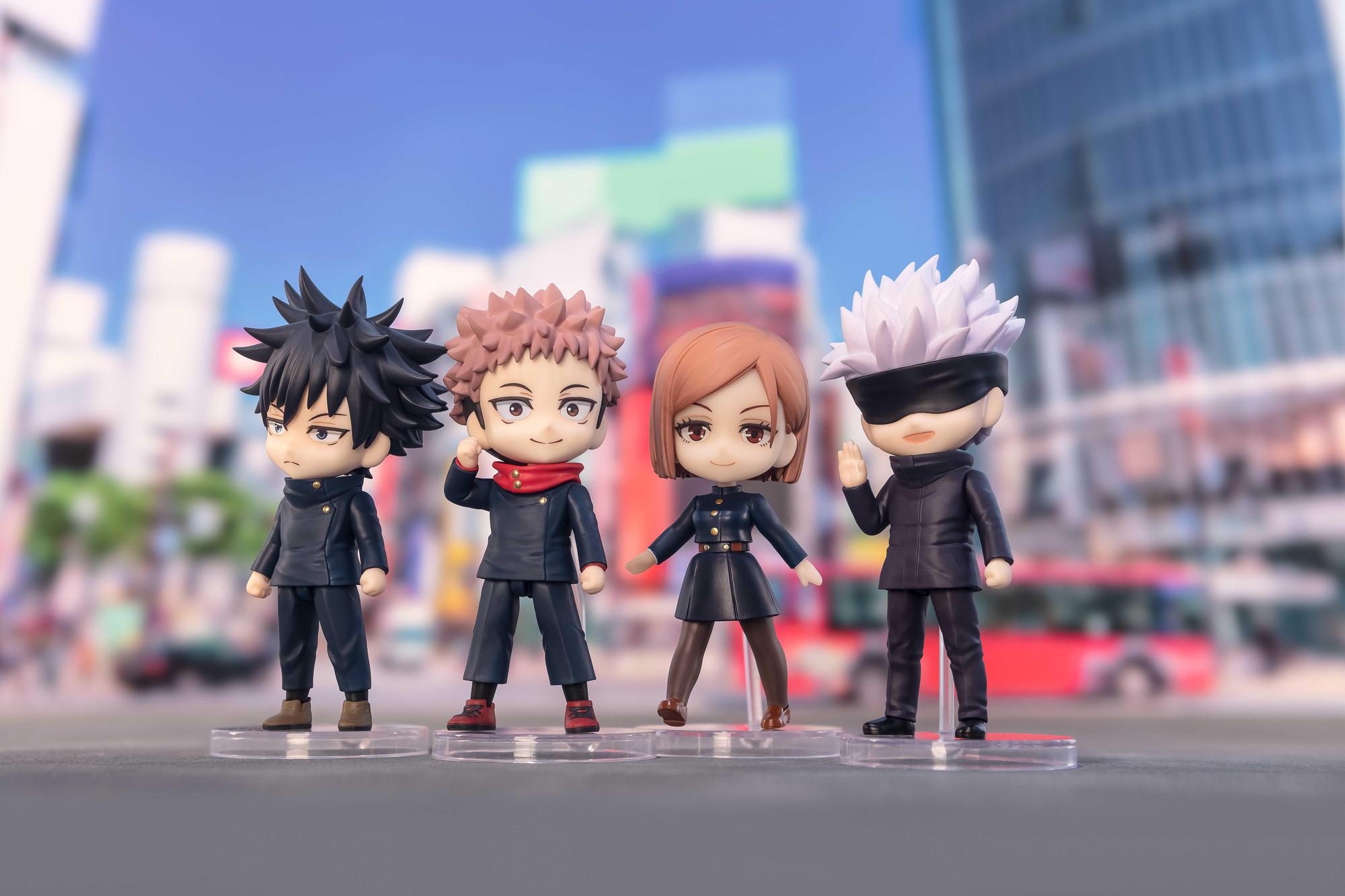 《咒術迴戰》「Figuarts mini」系列試作品。(台灣萬代南夢宮提供)