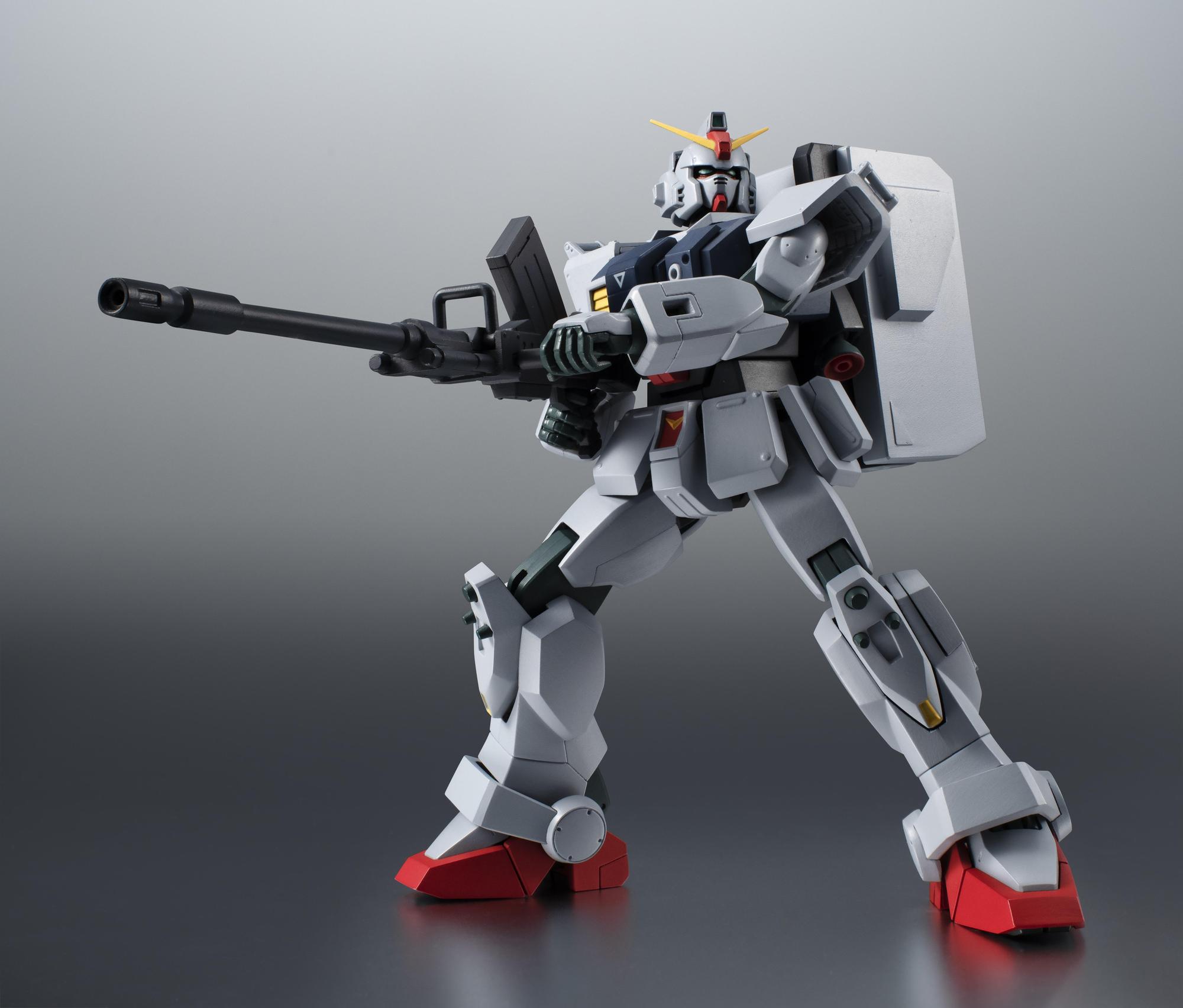 「ROBOT魂 ver. A.N.I.N.E.」系列最新商品「陸戰型鋼彈」(台灣萬代南夢宮提供)