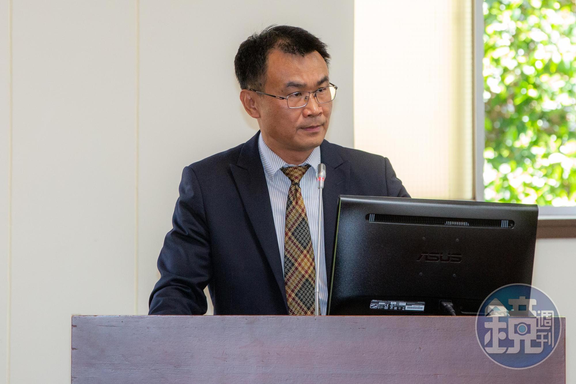 陳吉仲(圖)坦言不會去選縣市長,從來沒有被徵詢或被討論這件事情。(本刊資料照)