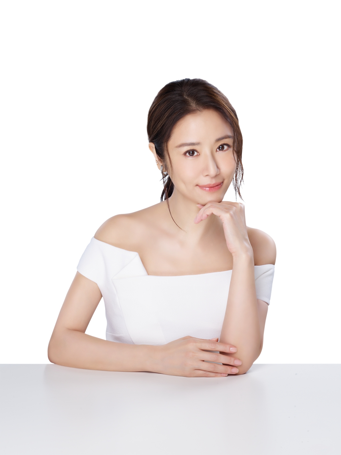 林心如被相中成為婕樂纖2022年水光錠代言人。(婕樂纖提供)