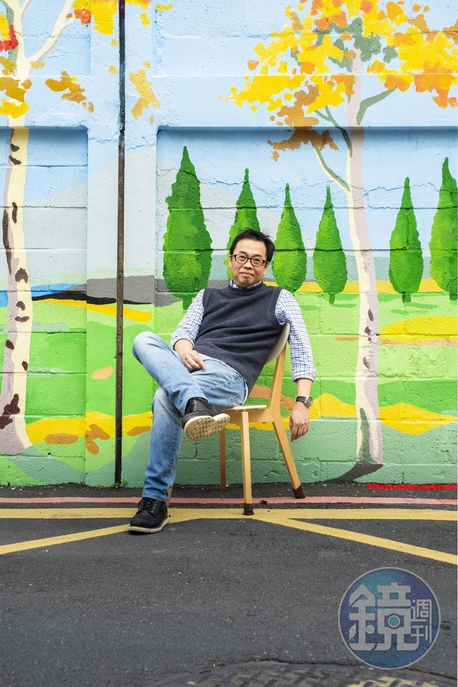 攝影師出身的錢翔認為電影是團隊合作的結果，也樂於接受工作人員的建議。（蕭志傑攝影）