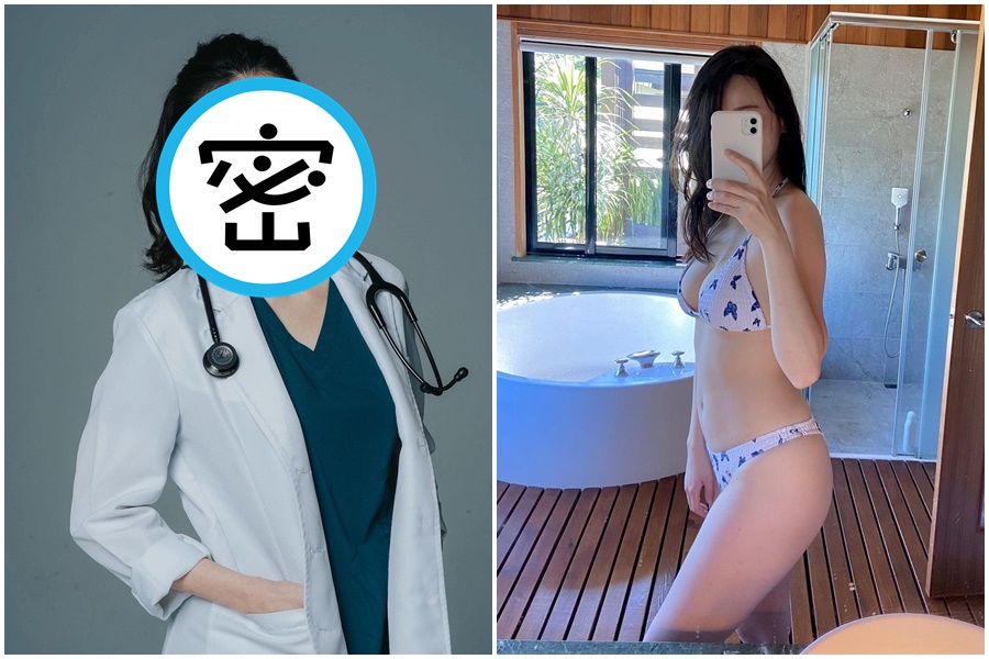 一名來自馬來西亞的家醫科女醫在PTT表特板被熱烈討論。（李嫣雯醫師授權提供）