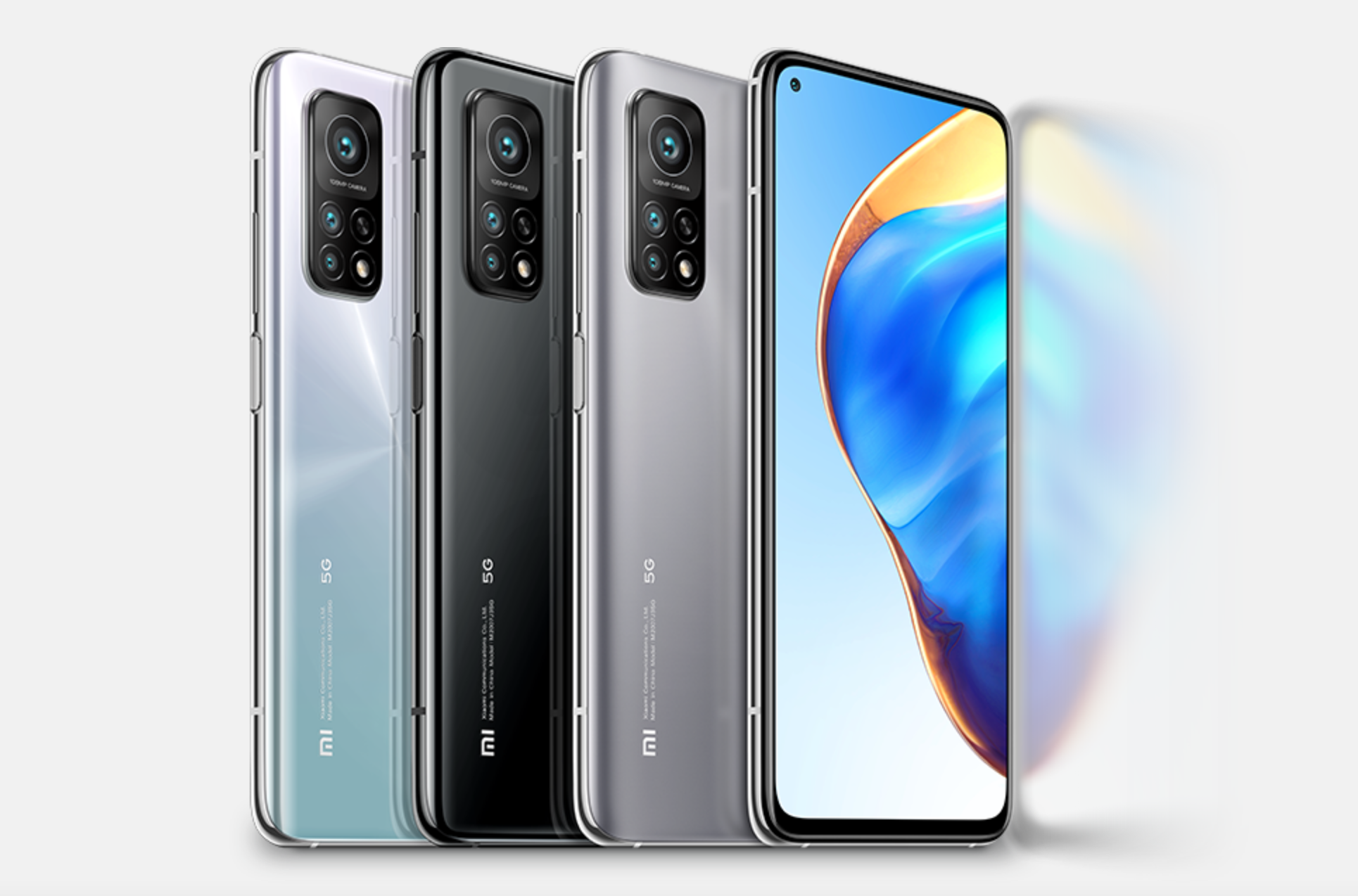 小米的Mi 10T 5G手機被發現，內建的7款App具有文字審查功能。（翻攝自台灣小米官網）