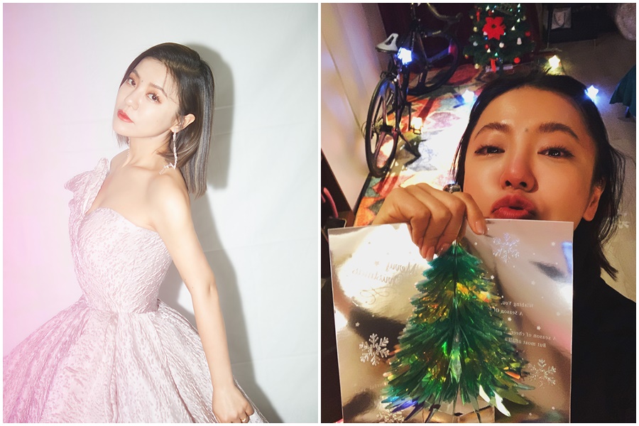 2022年初釋出新單曲〈你是心動的理由〉和歌迷見面的丁噹，去年耶誕其經紀人化身耶誕老公公送上驚喜，讓丁噹又驚又喜。（相信音樂提供）