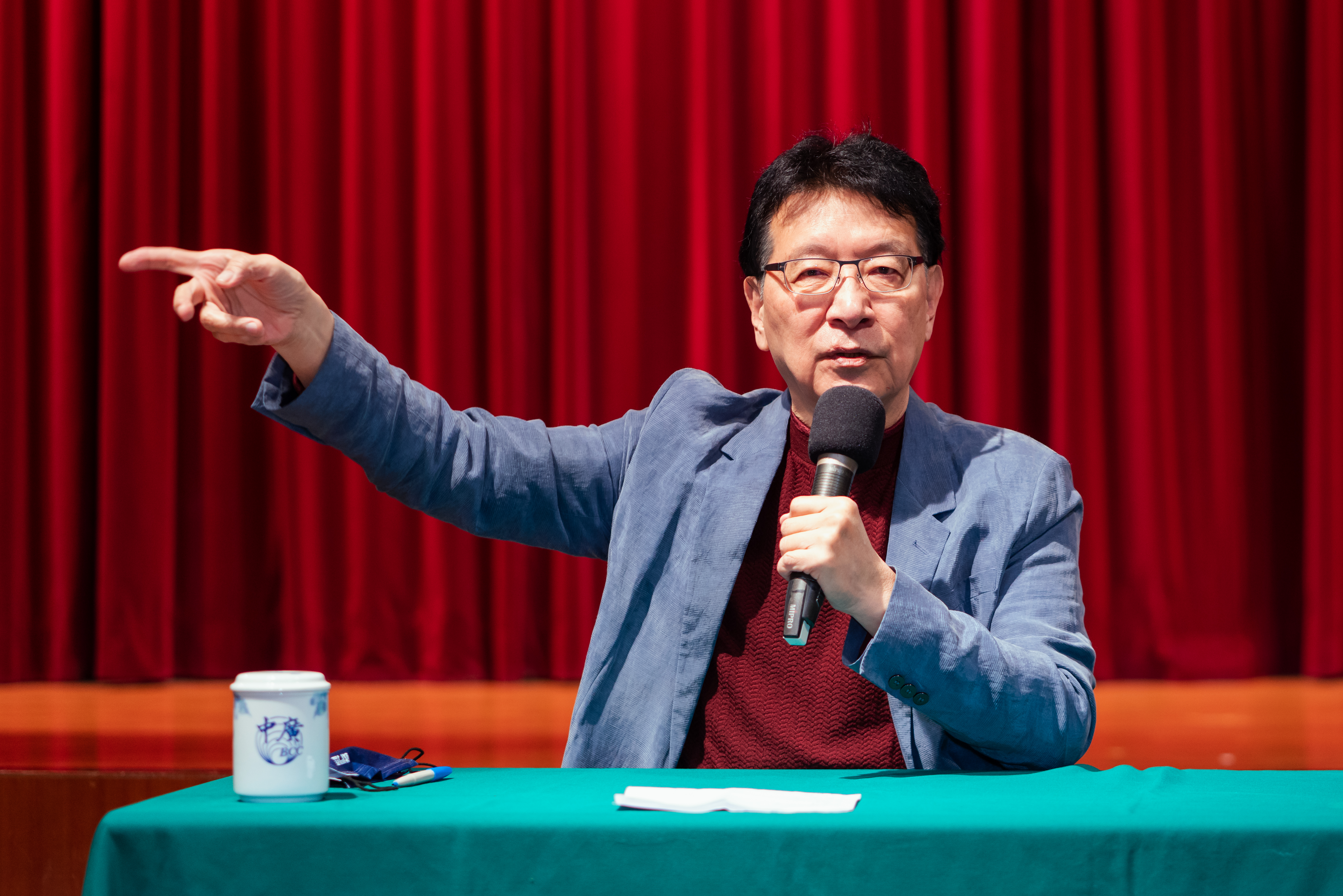 趙少康今宣布，將全力支持罷免投票，明天也將分別參與民團與國民黨台北市黨部舉辦的「散昶」活動。（趙少康辦公室提供）