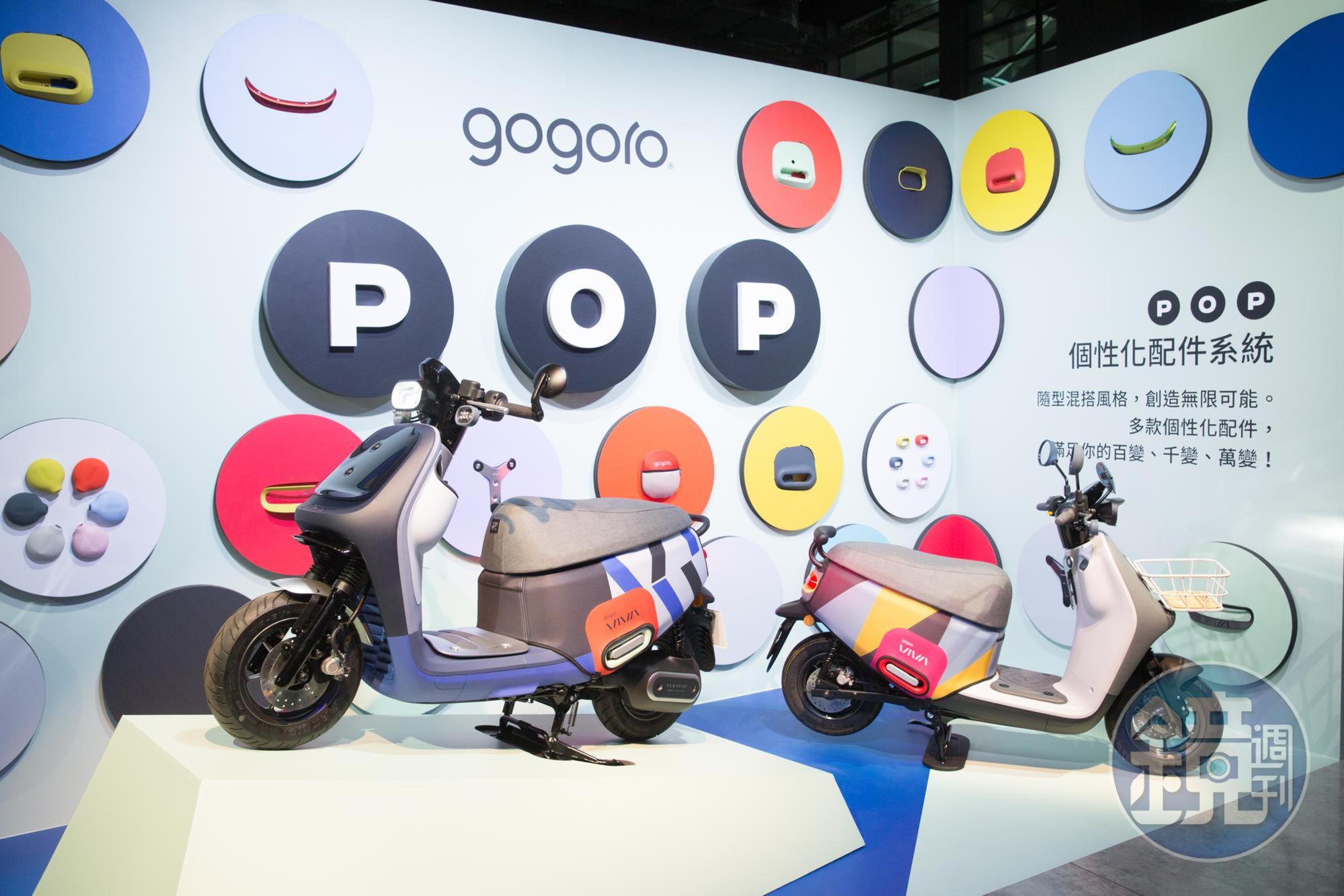 電動機車龍頭Gogoro去年靠VIVA車款發威,市占率提升至9.1%。