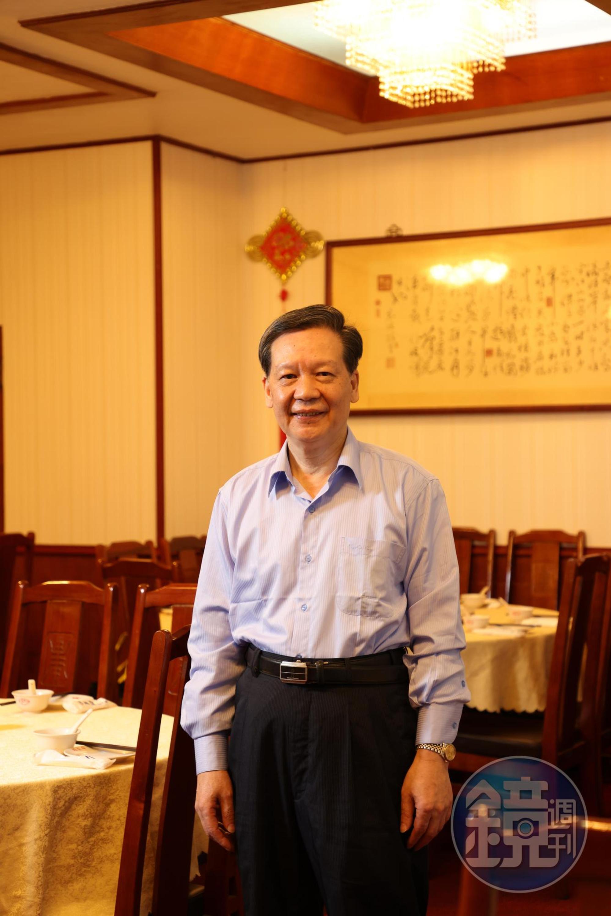 跟著堂哥們到台灣成家立業的彭壯銳，很珍惜多年兄弟情。