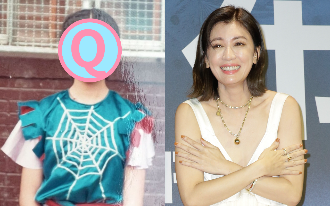 賈靜雯秀出極機密的小學照片，跟女兒咘咘根本一個樣。（本刊資料照、翻攝自賈靜雯IG）