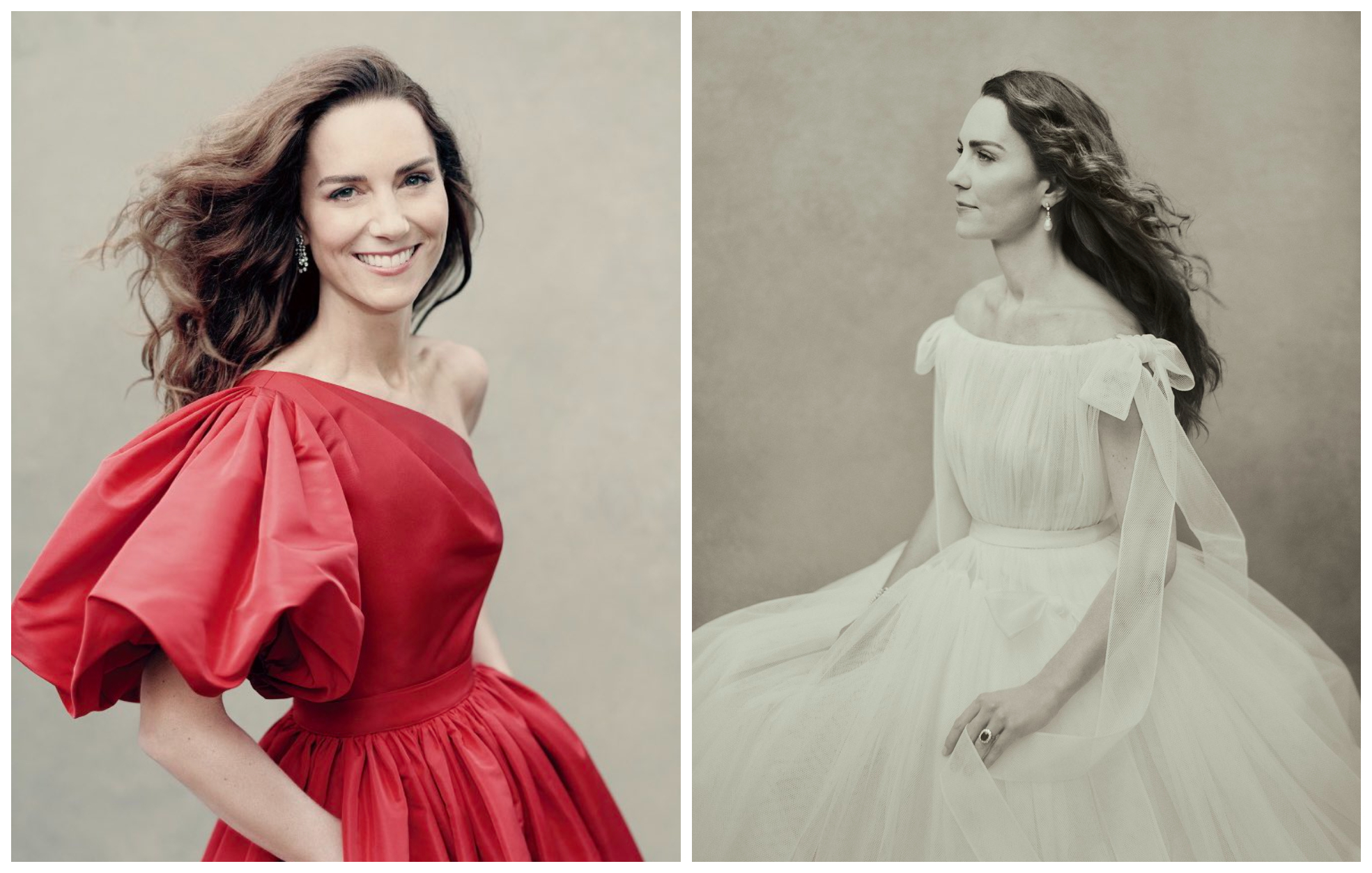 凱特王妃歡慶40歲生日，官方公開全新肖像照。（翻攝Robert Jobson推特）