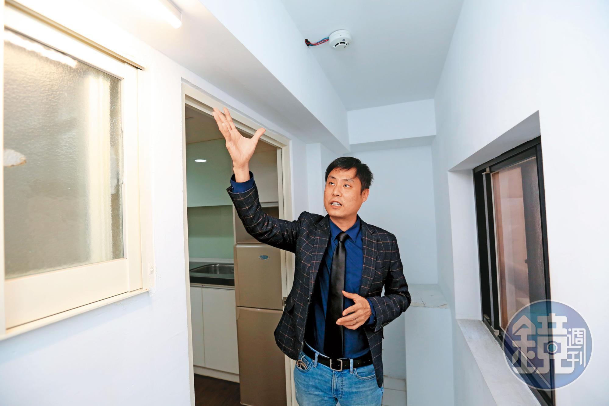 具有旅館及包租代管業者雙重身分，王則人對於旅館轉社宅計畫持正面看法。