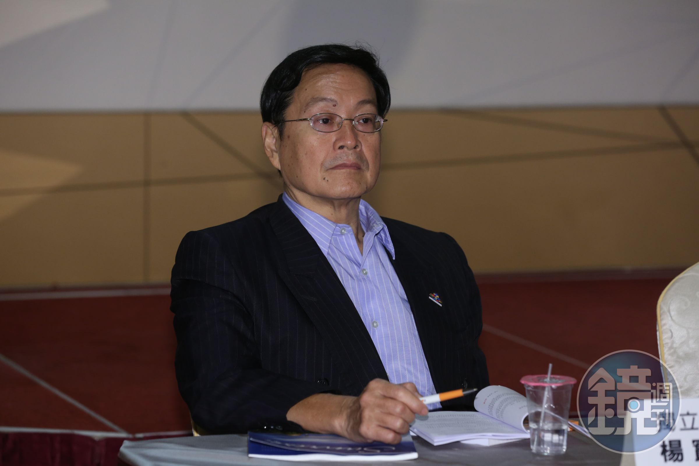楊實秋（圖）曾為國民黨台北市議員，目前已淡出政壇。（本刊資料照）
