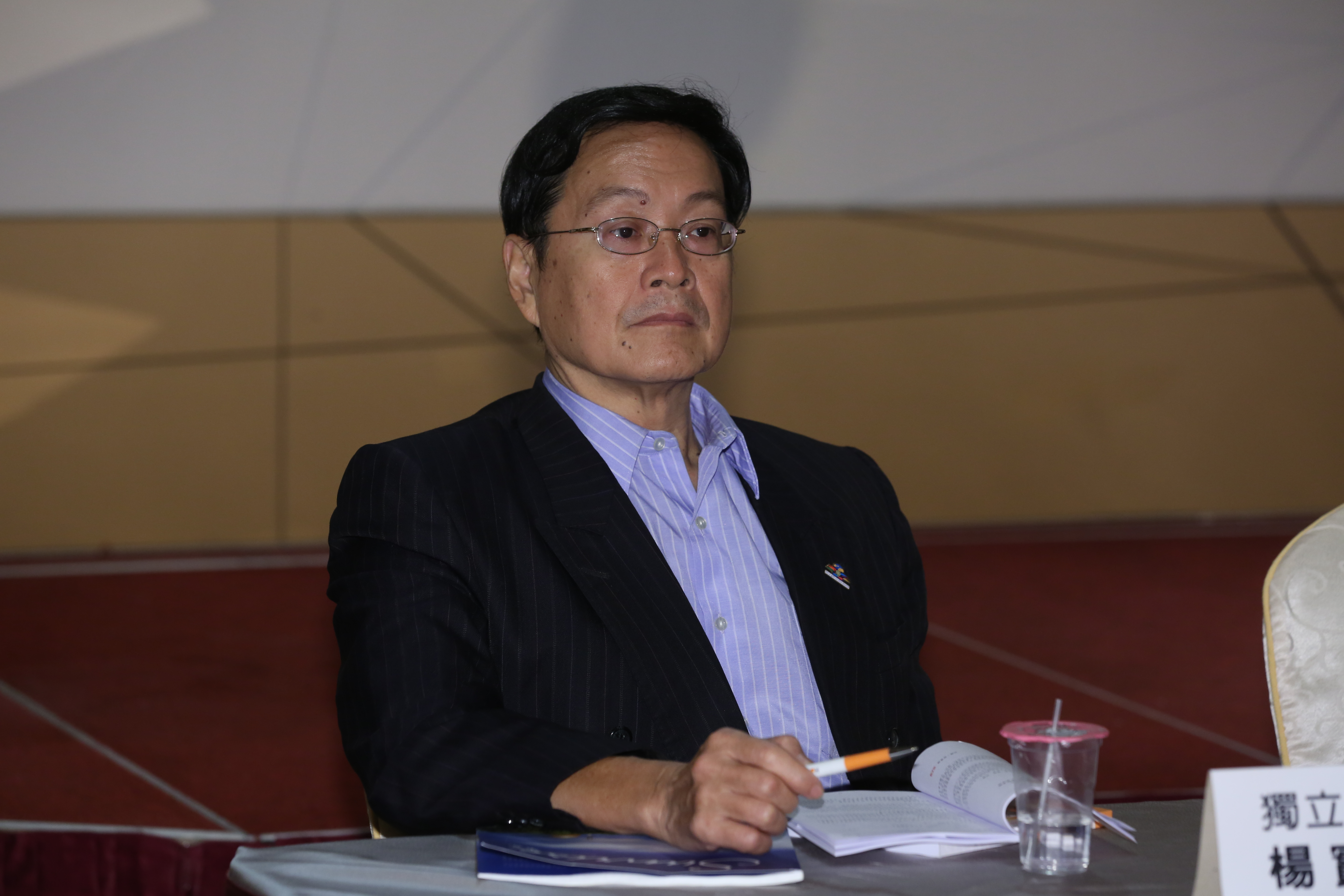 楊實秋（圖）曾為國民黨台北市議員，目前已淡出政壇。（本刊資料照）