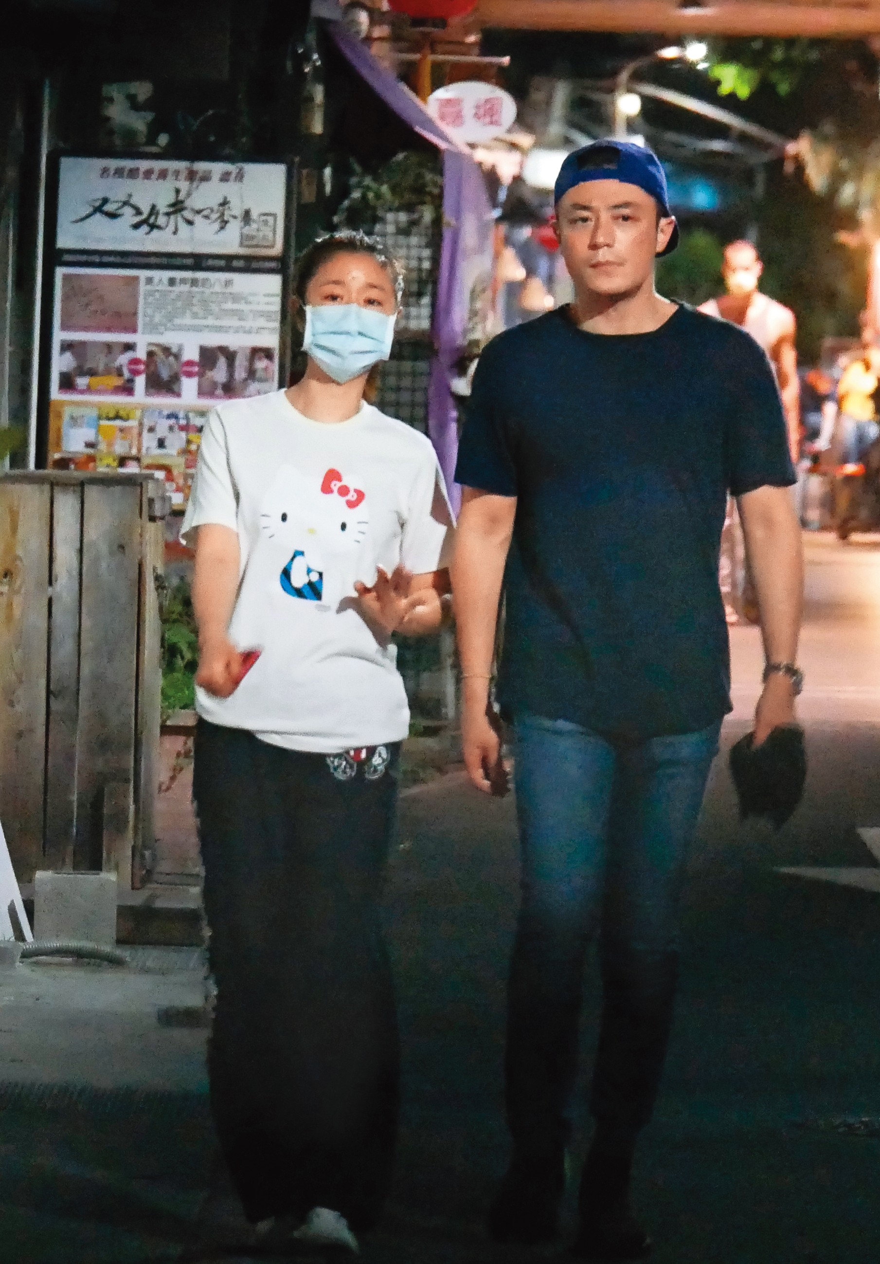 林心如（左）與霍建華（右）先前在本刊的鏡頭下，顯得恩愛而登對，雖然別的媒體曾直擊兩人當街大吵，女方甚至疑似因委屈而哭了。