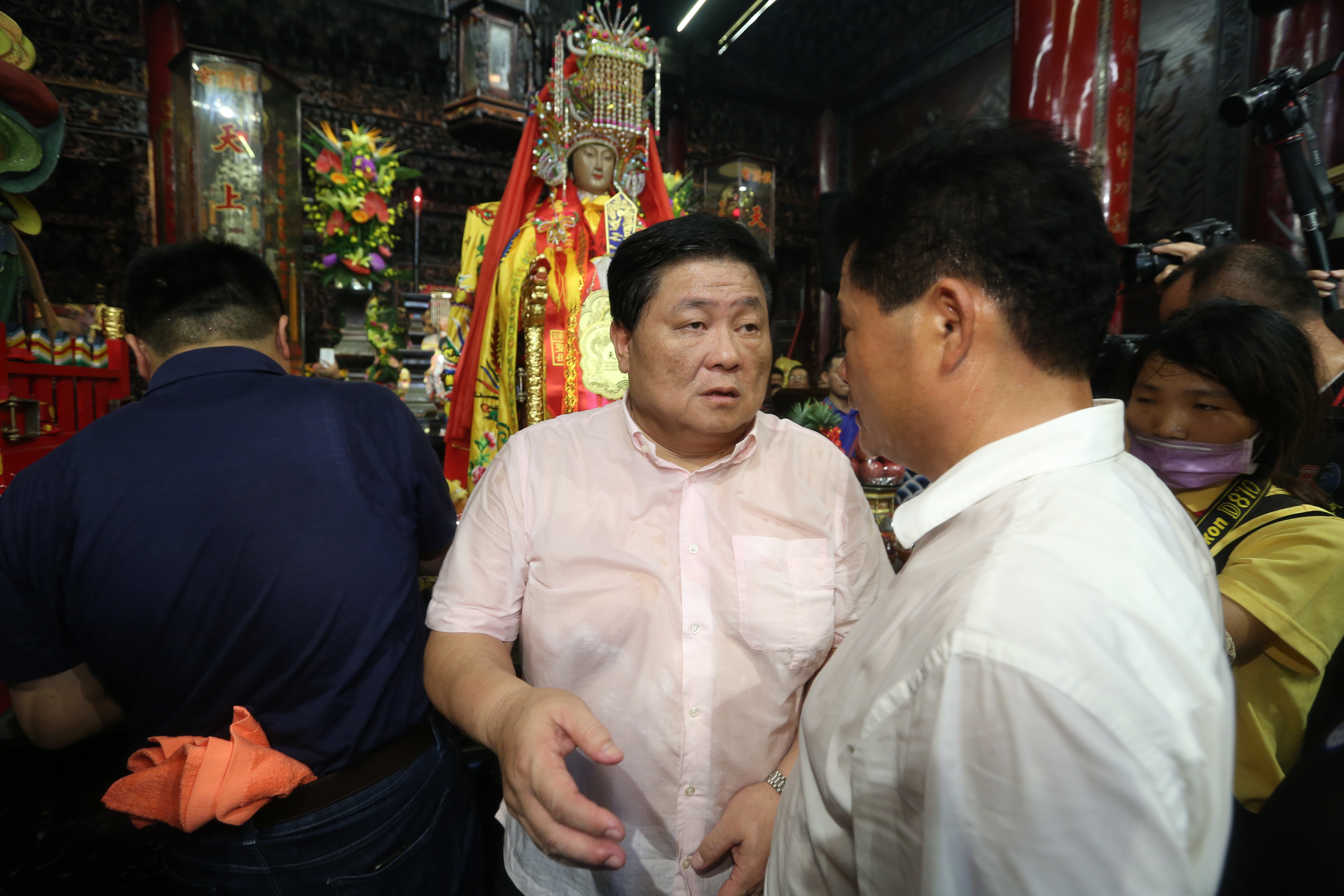 顏清標遭鎮瀾宮信徒代表檢舉，長年不符鎮瀾宮董事長的資格。（本刊資料照）