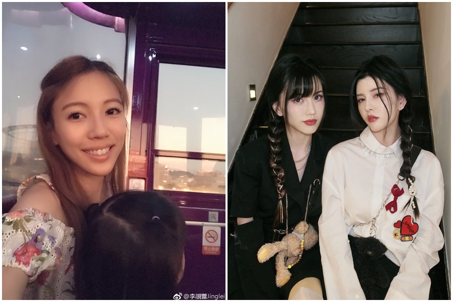 李靚蕾再戰By2，By2不服氣再發文反擊。（翻攝自李靚蕾、by2微博）