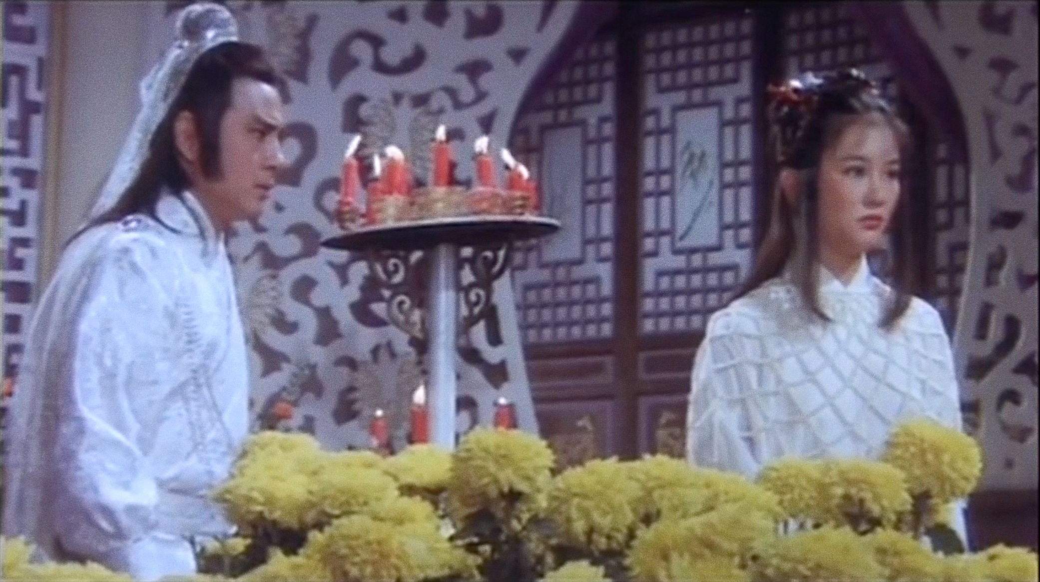 李朝永執導的《夢中劍》雖然與古龍小說無關，但門派鬥爭、怪招奇術、華麗場景等都有古龍天馬行空的特質。（影視聽中心提供）