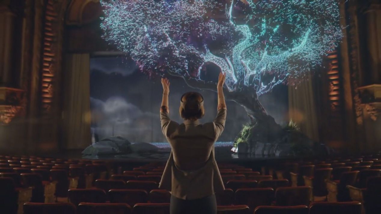 微軟公司的擴增實境（AR）團隊去年已流失近百名員工，當中不少人跳槽到臉書母公司Meta。（翻攝自Microsoft HoloLens YouTube）