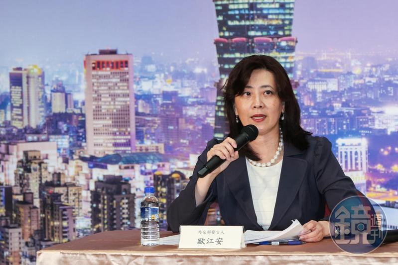 外交部發言人歐江安證實駐外人員染疫。（本刊資料照）