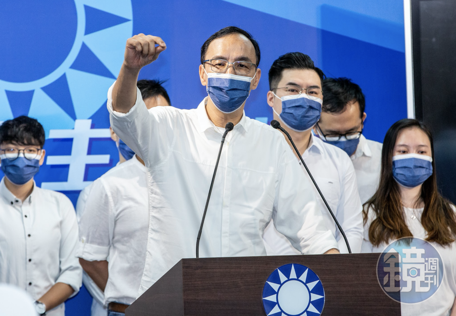 國民黨黨主席終於發千字長文對敗選向支持者道歉。(資料照)