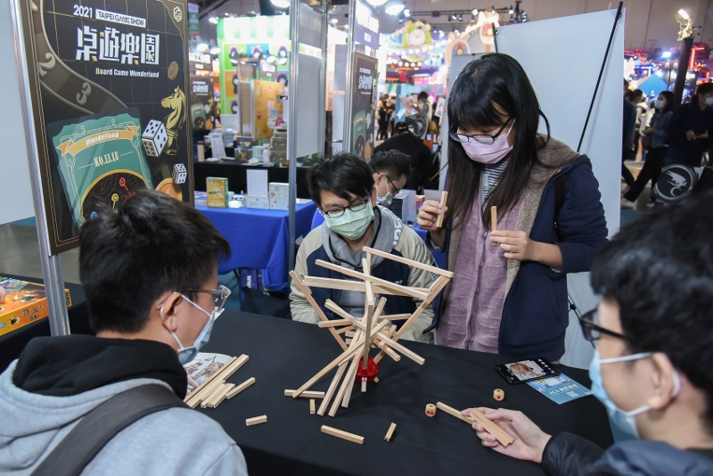 本屆台北國際電玩展桌遊樂園預計有23家桌遊廠商參展。（台北市電腦公會提供）