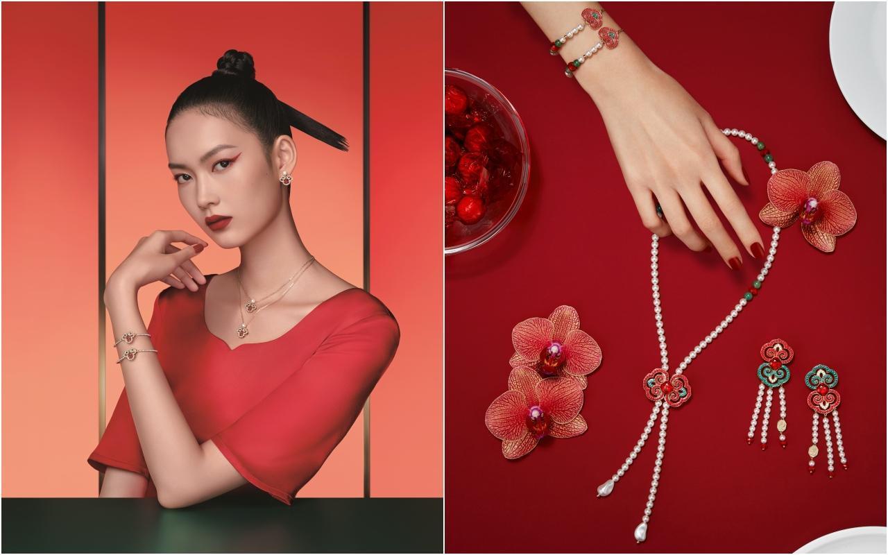 Swarovski農曆新年系列充滿吉祥如意的祝福寓意。(Swarovski提供)