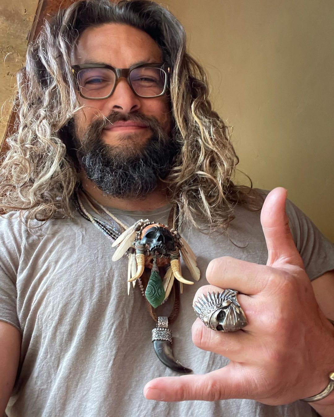 傑森摩莫亞目前仍忙於《水行俠2》的拍攝作業中。（翻攝Jason Momoa IG）