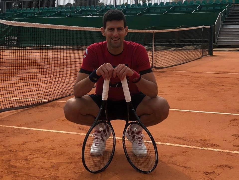 喬科維奇雖然仍有被澳洲驅逐出境的風險，不過他今日出現在澳網的籤表中。（翻攝自Novak Djokovic臉書）