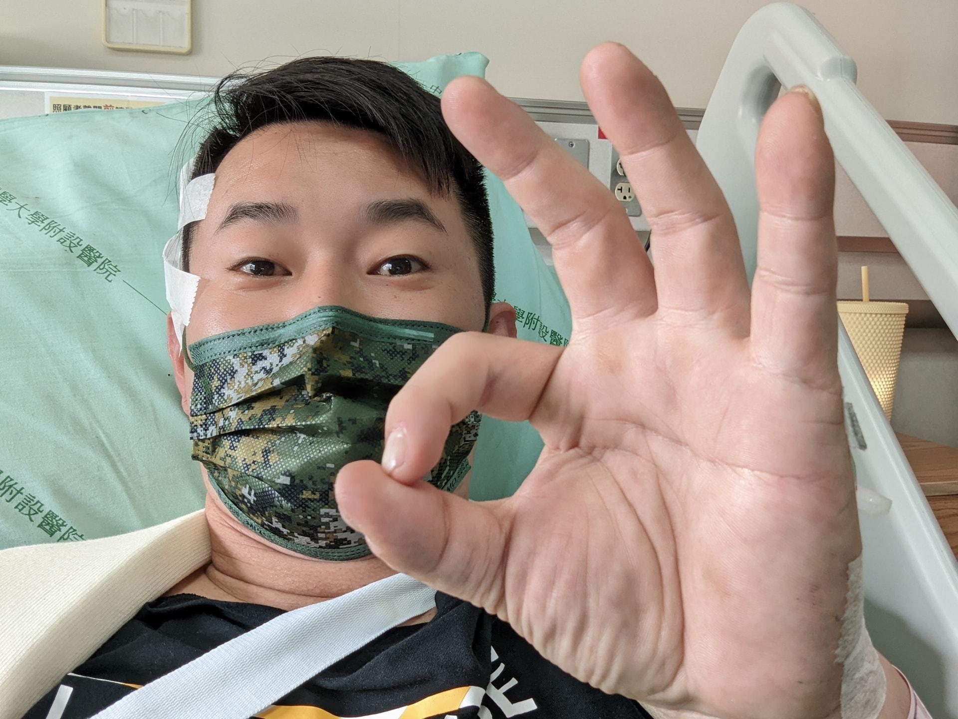 陳柏惟在臉書上報平安,並表示自己的團隊沒有捐款需求,請大家避免做善事卻落入壞人手中。(翻攝自3Qi.tw 陳柏惟臉書)