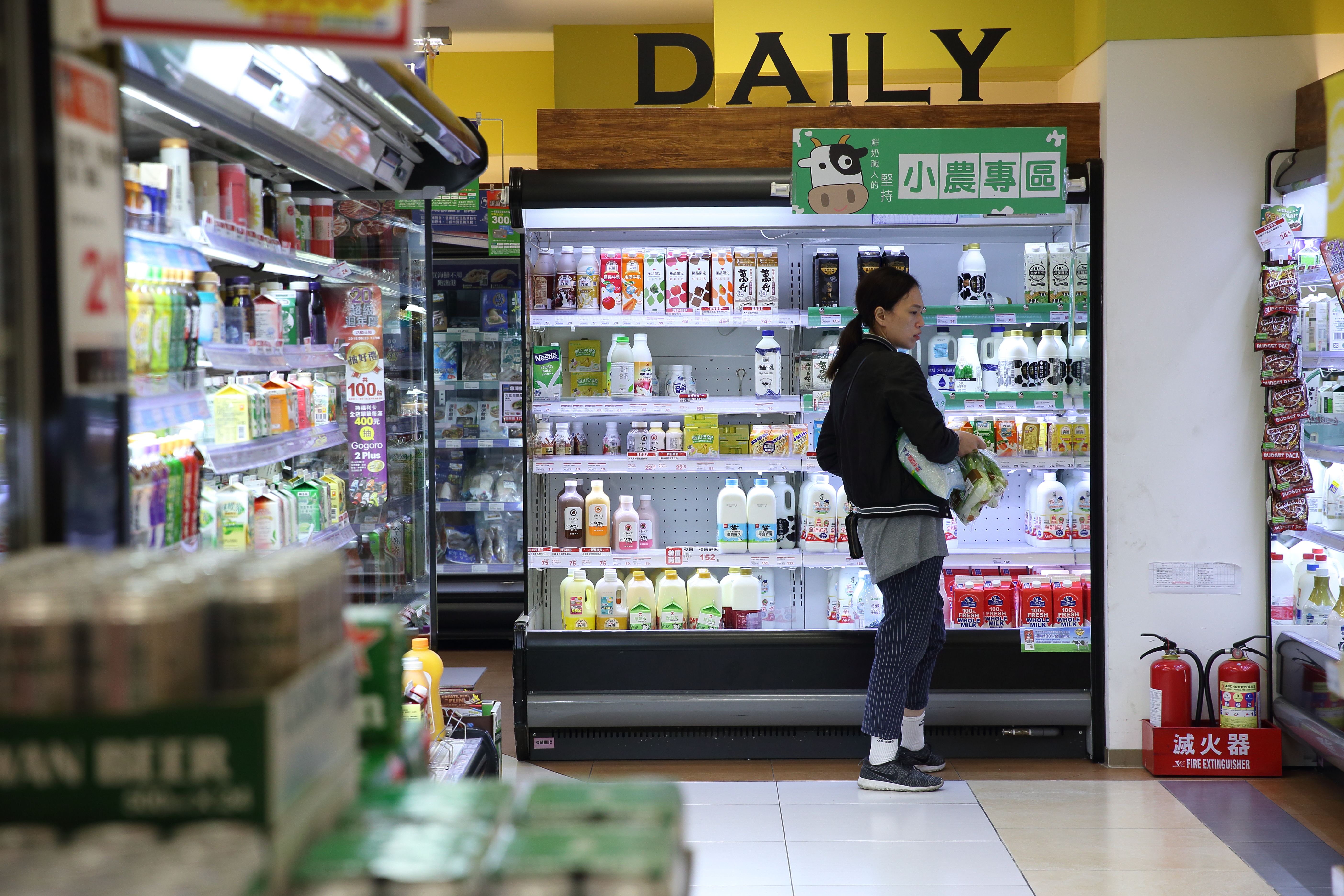 全球通膨都在拉警報，只有中國宣稱保供穩價政策效應持續顯現，去年12月消費者物價指數下降。示意圖。（資料照）