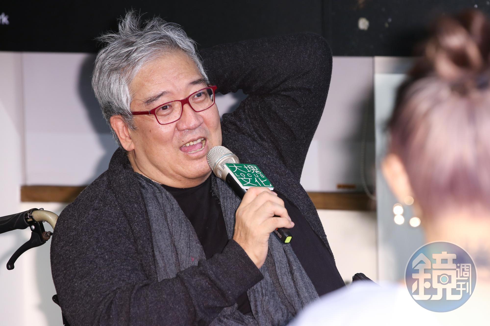 出版人郝明義透露，和妻子已協議離婚。（本刊資料照）