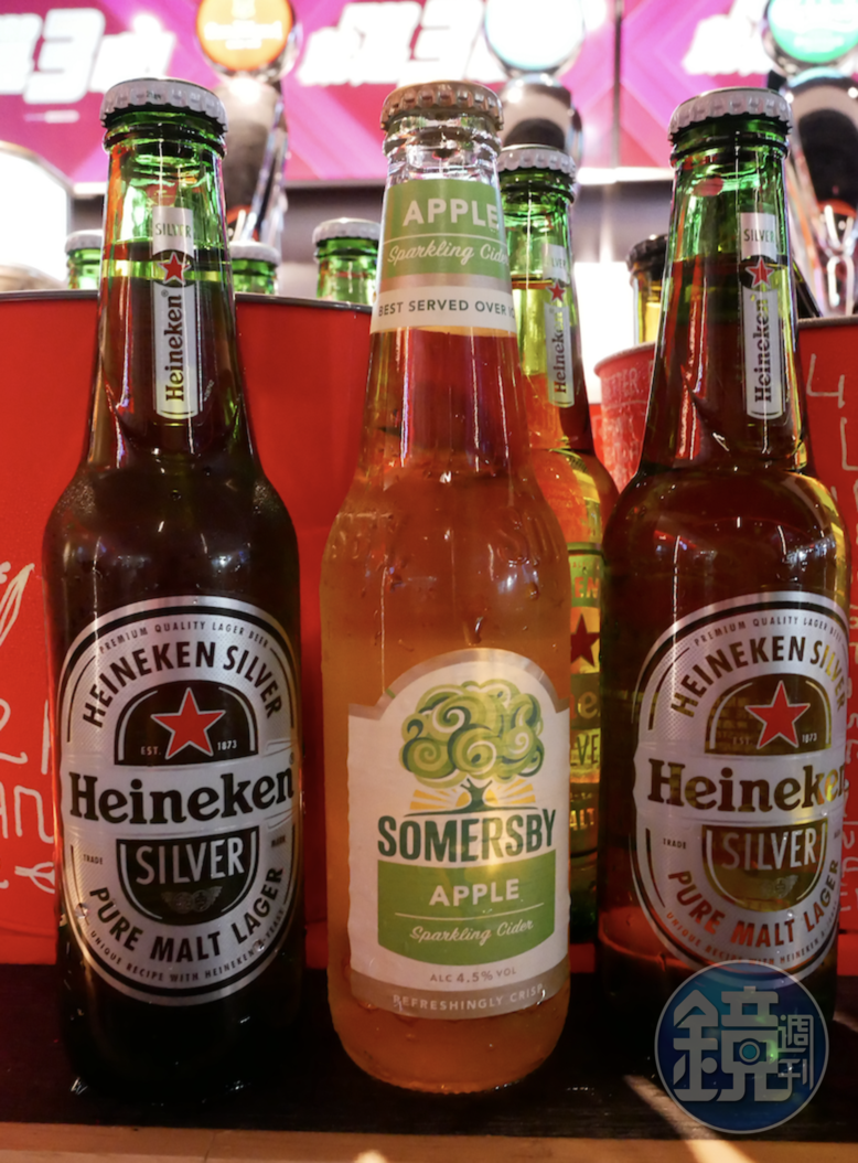 Somersby Cider蘋果啤酒僅有大遠百竹北店喝得到。