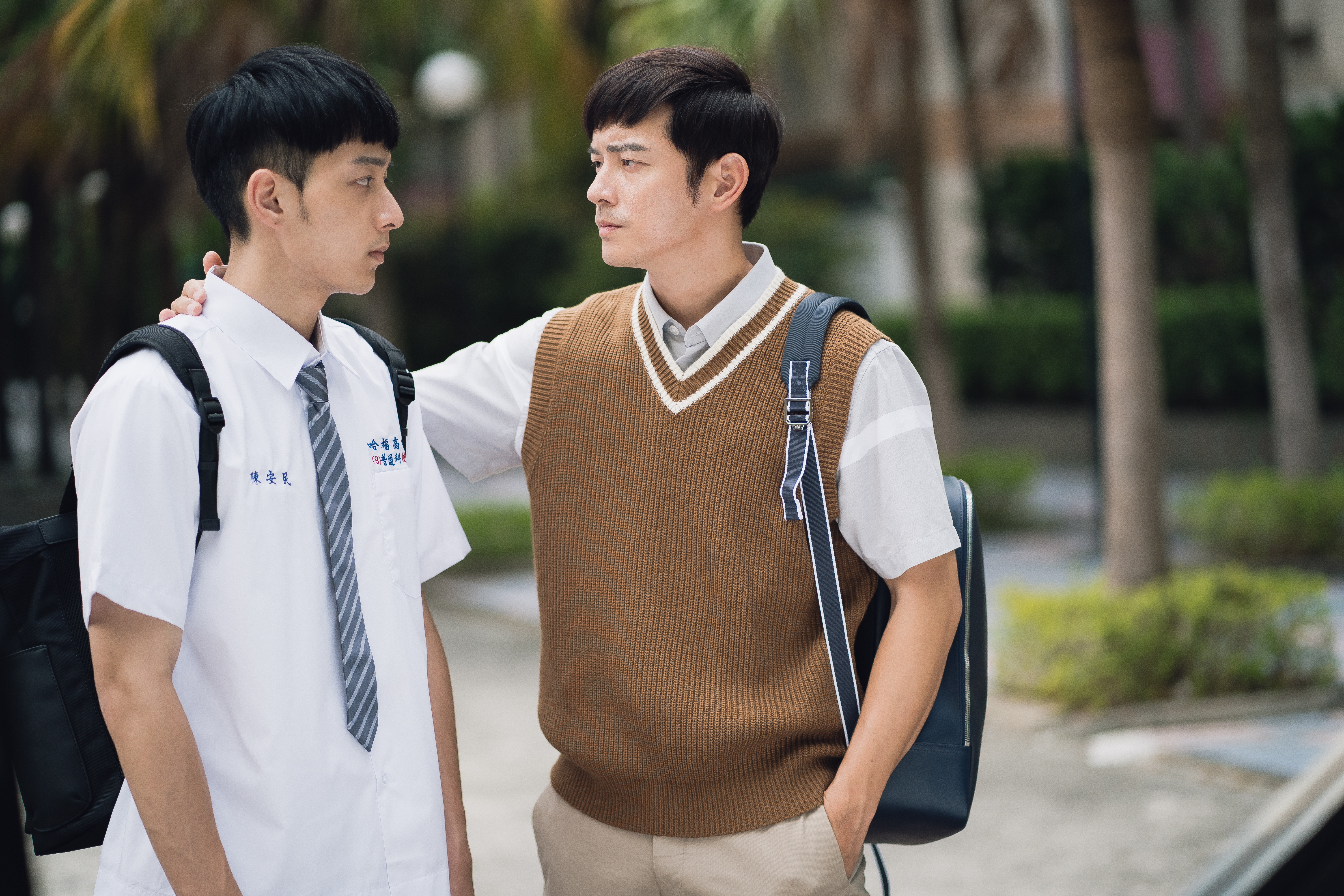 近日宥勝投入TVBS八點檔《機智校園生活》，在戲中他飾演刑警王浩南。（TVBS提供）