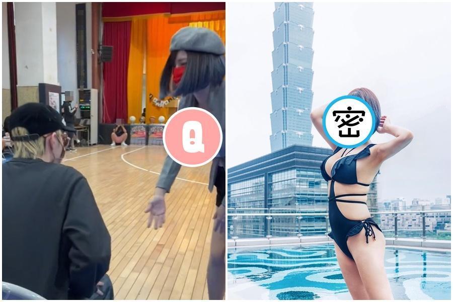 抖音一段8秒鐘的讓座影片,吸引百萬人觀看。(翻攝自抖音)