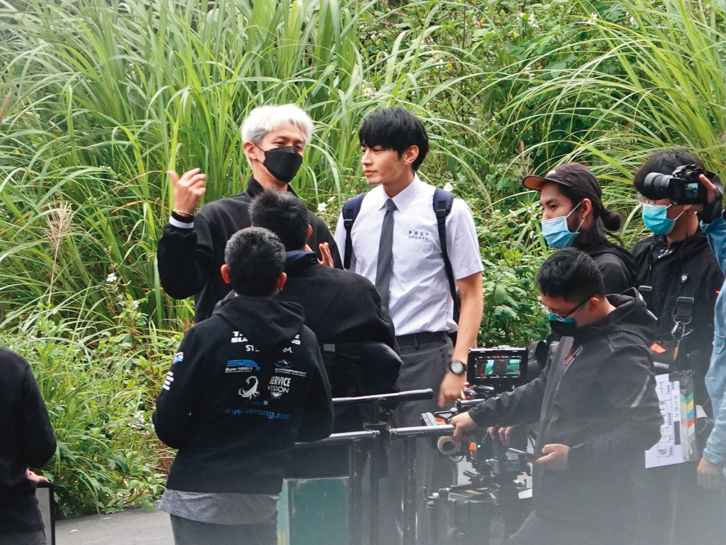 1月9日16：12，首度與宋柏緯合作，柯震東仔細教戲，兩人有充分的溝通。