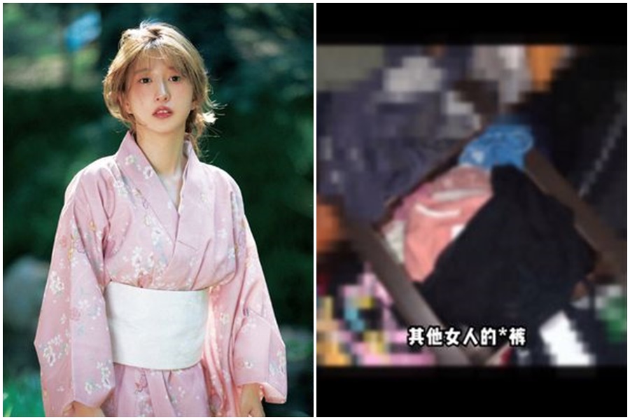 中國網紅「周小磕」自爆已離婚，並淚揭前夫的劈腿行徑。（翻攝自周小磕微博）