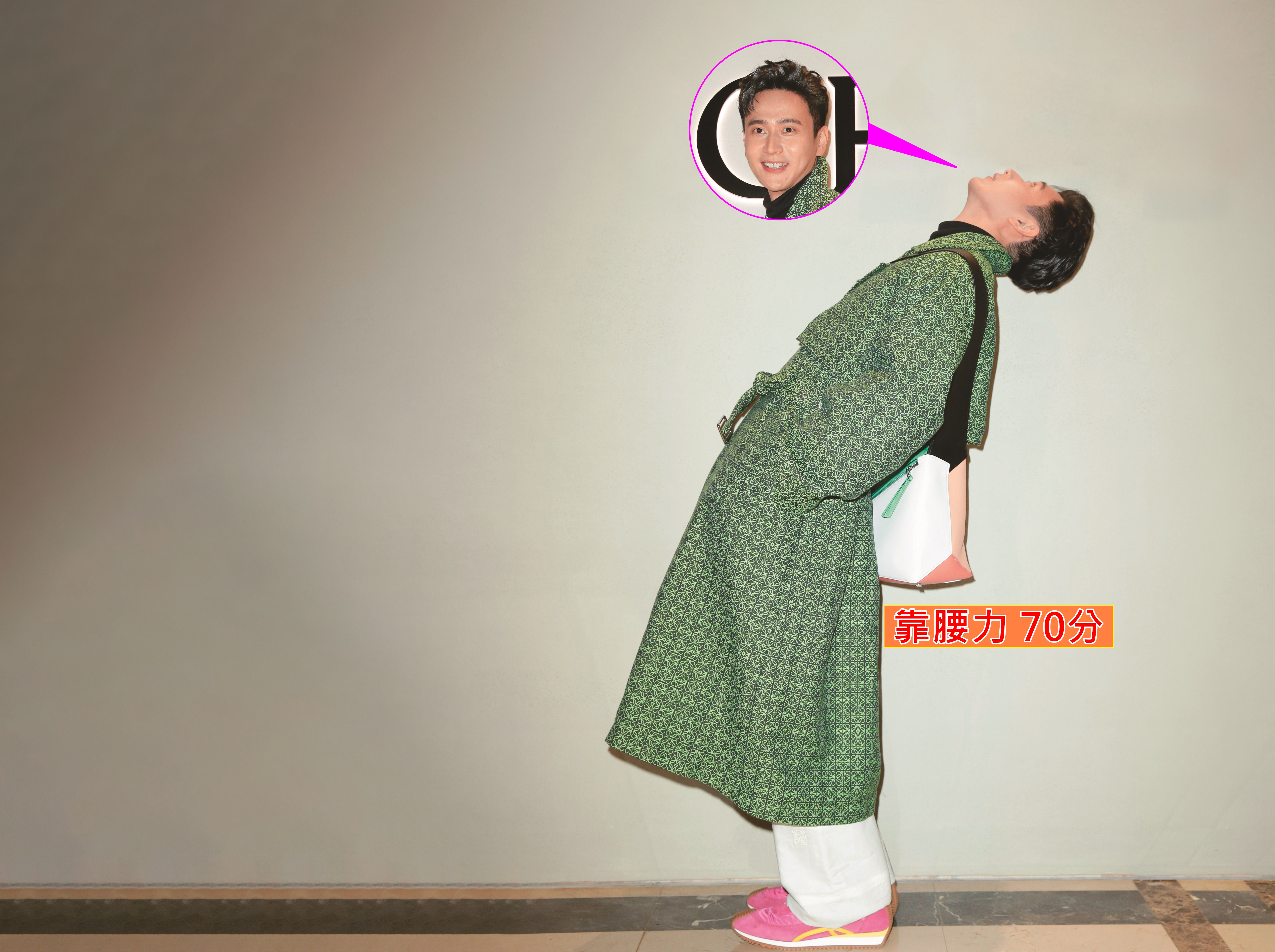 劉冠廷出席LOEWE台北信義新光三越A4店開幕，這腰力給過，小編幫女友孫可芳感到開心！（開心什麼呢？）