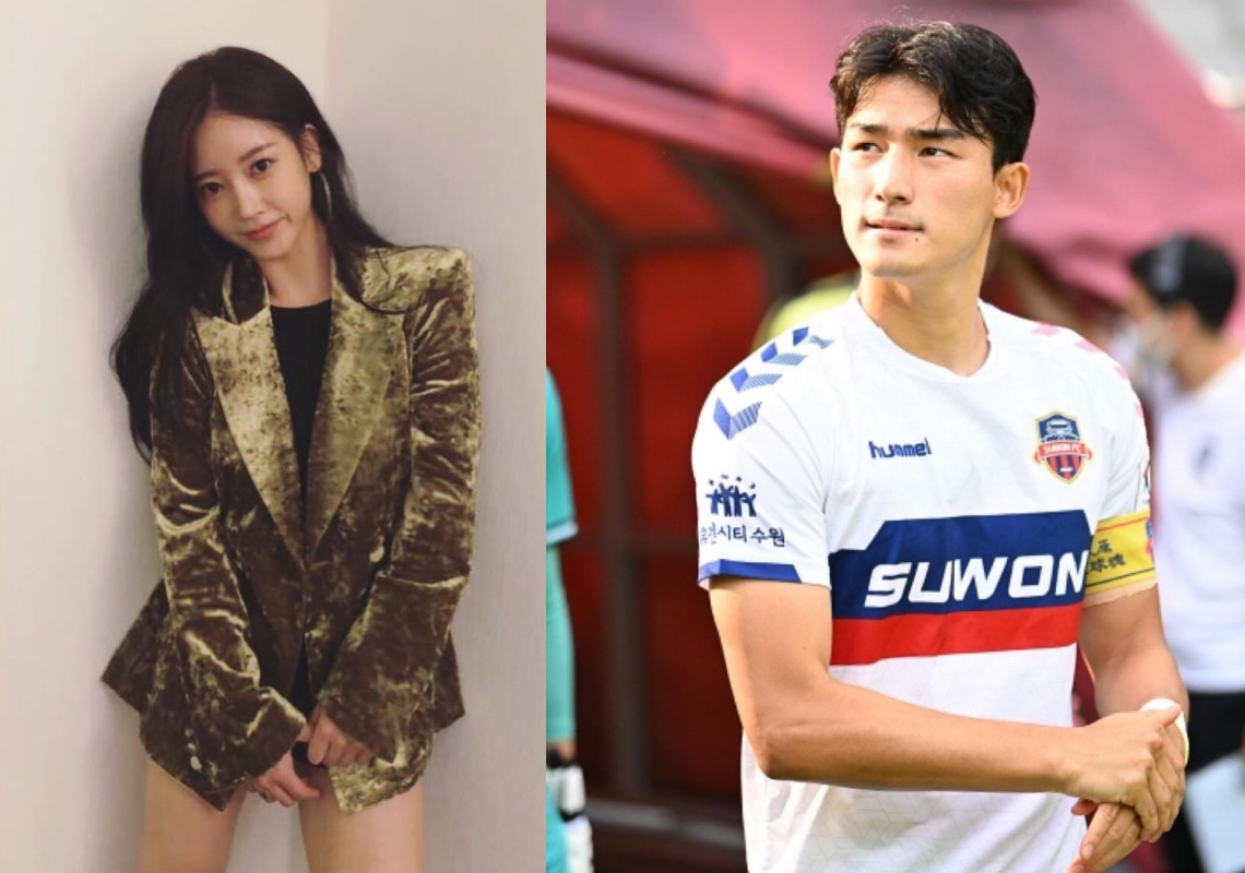 T-ara前主唱朴昭妍將與小9歲足球選手趙佑民結婚。（翻攝朴昭妍、趙佑民IG）