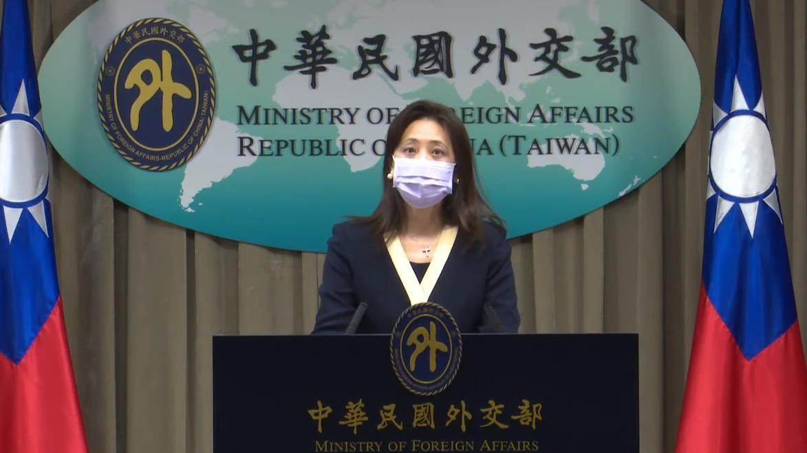 外交部發言人歐江安表示,拜登政府自上任以來持續以具體行動力挺台灣,支持我國與立陶宛加強關係。(翻攝外交部YT頻道)